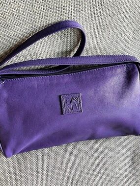 Gianni Bernini Purple Bag